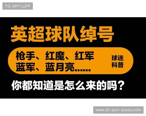 英超球队外号粤语：英超球队在粤语中的外号与文化